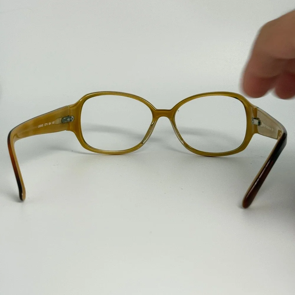 Liz Claiborne L524/S ETV BA 130 Tortoise Shell Oval Eyeglass Frames Womens